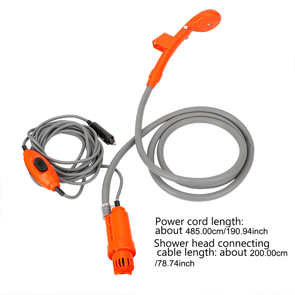 12V RV Caravan Shower With Pip - Outdoor Power Washer 评论和价格